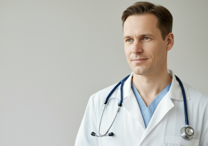 Smiling patient gesturing OK